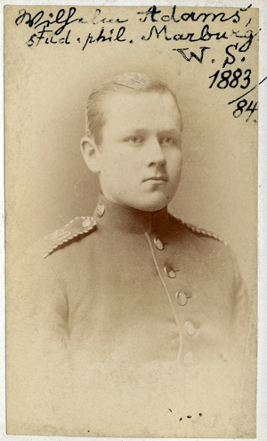 Couleurphoto von Bundesbruder Wilhelm Adams