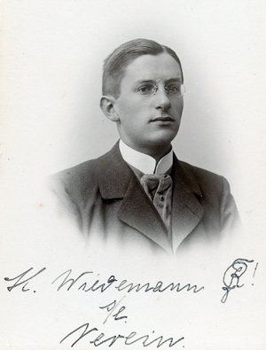 Couleurphoto von Bundesbruder Heinrich Wiedemann